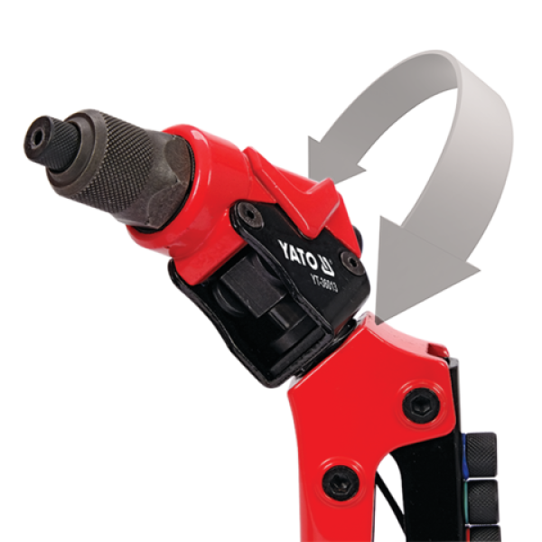 NITOWNICA RĘCZNA UNIWERSALNA 3 W 1 OBROTOWA GŁOWICA YT-36013