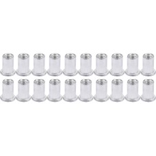 NITONAKRĘTKI ALUMINIOWE M5, 20SZT
Z KOŁNIERZEM PŁASKIM YT-36453