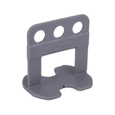 SYSTEM, KLIPSY, BRAMKI DO POZIOMOWANIA PŁYTEK Y1,5MM 500SZT YT-36938