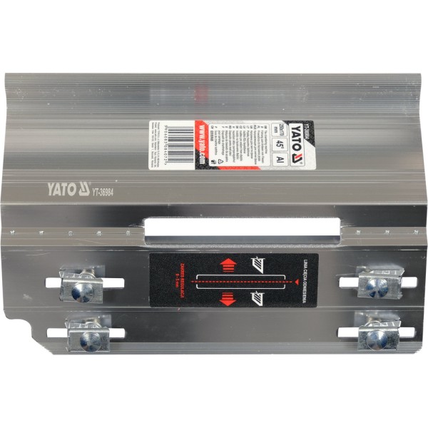 PROWADNICA DO FAZOWANIA PŁYTEK  KĄT 45 STOPNI YT-36984