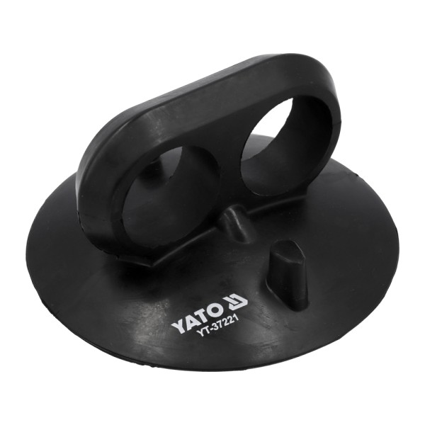 UCHWYT, PRZYSSAWKA GLAZURNICZA GUMOWA Ø125MM YT-37221