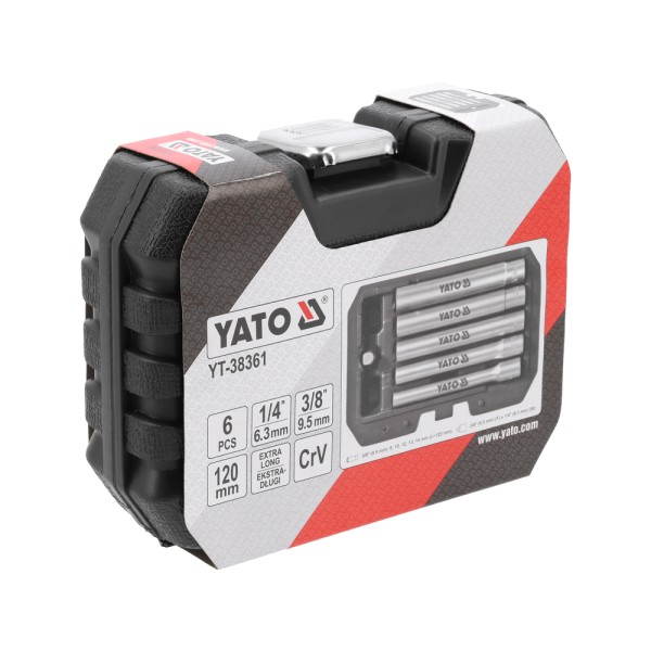 ZESTAW NASADEK EKSTRA DŁUGICH 3/8