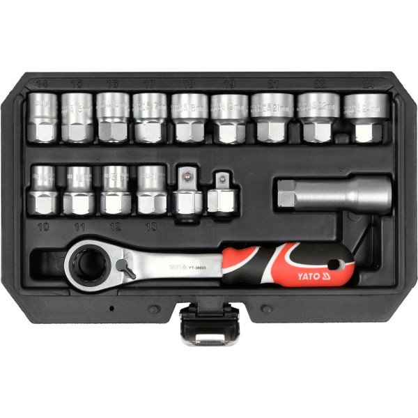 ZESTAW NASADEK PRZELOTOWYCH SPLINE 1/2