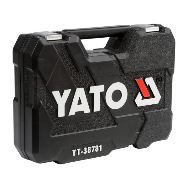 ZESTAW NARZĘDZIOWY 1/4'' I 1/2'', 77 SZT. YT-38781