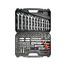 ZESTAW NARZĘDZIOWY 1/4'', 3/8'' I 1/2'', 111 SZT. YT-38831