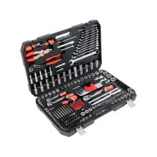 ZESTAW NARZĘDZIOWY 1/4'', 3/8'', 1/2'', 225 SZT. YT-38941