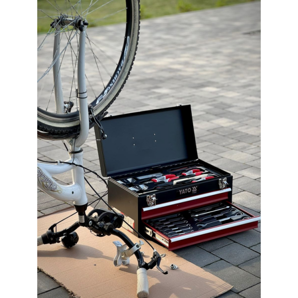 SKRZYNKA Z NARZĘDZIAMI, ZESTAW 80 SZT. YT-38951