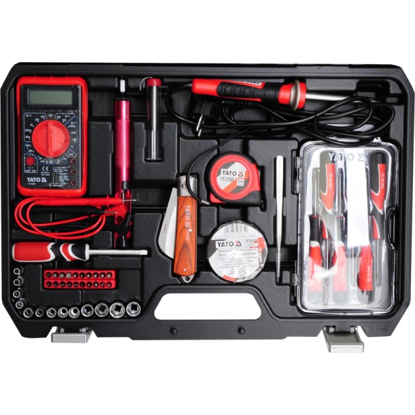 ZESTAW NARZĘDZI DLA ELEKTRYKÓW 68CZ. YT-39009