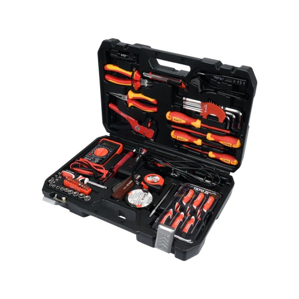 ZESTAW NARZĘDZI DLA ELEKTRYKÓW 68CZ. YT-39009