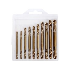 ZESTAW DWUSTRONNYCH WIERTEŁ DO METALU 3.0-6.0MM 10SZT. YT-40025