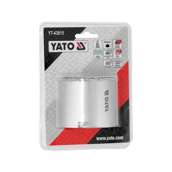 OTWORNICA WOLFRAMOWA 83MM YT-43915