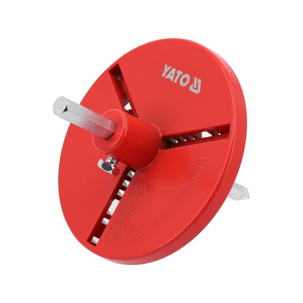 TALERZ MOCUJĄCY Z WIERTŁEM DO OTWORNIC WOLFRAMOWYCH 33-103MM YT-43919