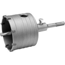 WIERTŁO KORONOWE DO MURU Z UCHWYTEM SDS+ 80 MM YT-4403