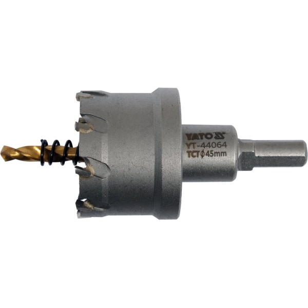 OTWORNICA TCT DO METALU 45MM YT-44064