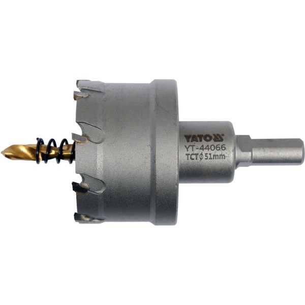 OTWORNICA TCT DO METALU 51MM YT-44066