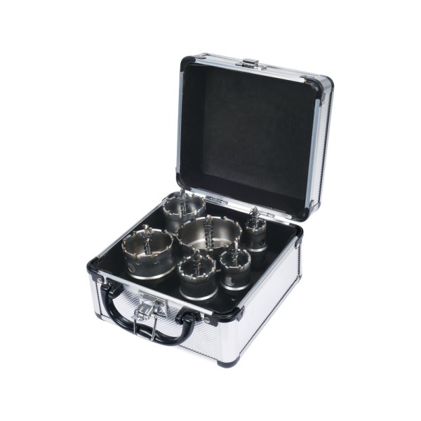 ZESTAW OTWORNIC TCT DO METALU 6SZT. YT-44077