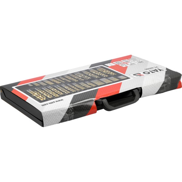 ZESTAW WIERTEŁ DO METALU 1-13MM 300SZT YT-44595