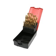 ZESTAW WIERTEŁ DO METALU HSS-TIN 25SZT 1-13MM YT-44676