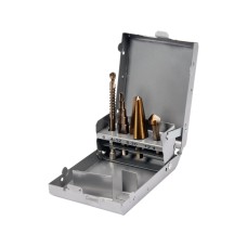 ZESTAW WIERTEŁ UNIWERSALNYCH Z UCHWYTEM HEX 4SZT YT-44705