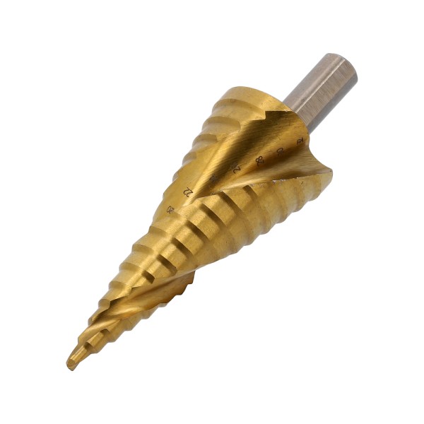 WIERTŁO STOPNIOWE SPIRALNE 4-32MM YT-44748