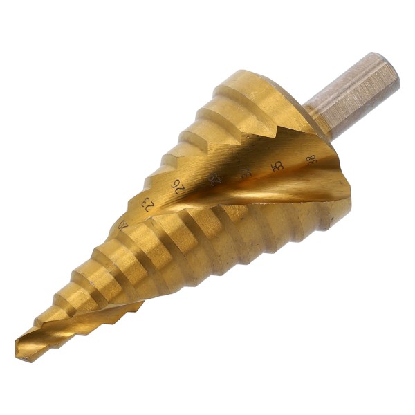 WIERTŁO STOPNIOWE SPIRALNE 6-38MM YT-44749