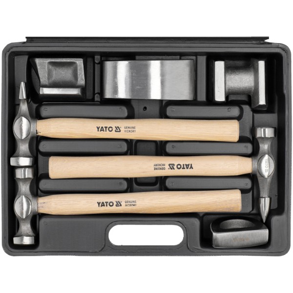 MŁOTKI BLACHARSKIE, ZESTAW 7 SZT. YT-4590