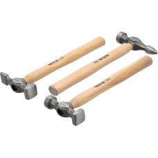 MŁOTKI BLACHARSKIE, ZESTAW 7 SZT. YT-4590