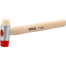 MŁOTEK BLACHARSKI 28MM PU/NYLON, TRZONEK HIKORA YT-4631