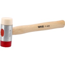 MŁOTEK BLACHARSKI 45MM, PU/NYLON, TRZONEK HIKORA YT-4633