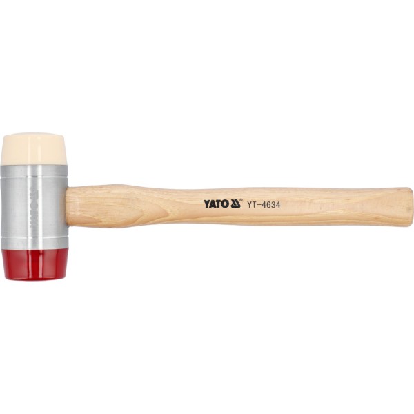 MŁOTEK BLACHARSKI 60MM PU/NYLON,TRZONEK HIKORA YT-4634