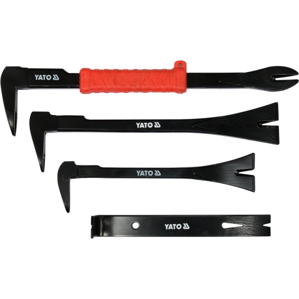 ŁOMY Z WYCIĄGACZAMI, ZESTAW 4 SZT. YT-47304