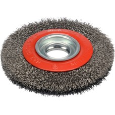 SZCZOTKA TARCZOWA 150MM ⌀32MM INOX DO SZLIFIERKI STOŁOWEJ YT-47554