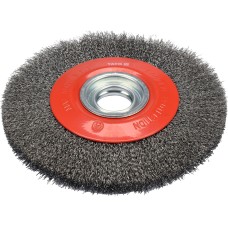SZCZOTKA TARCZOWA 200MM ⌀32MM INOX DO SZLIFIERKI STOŁOWEJ YT-47555