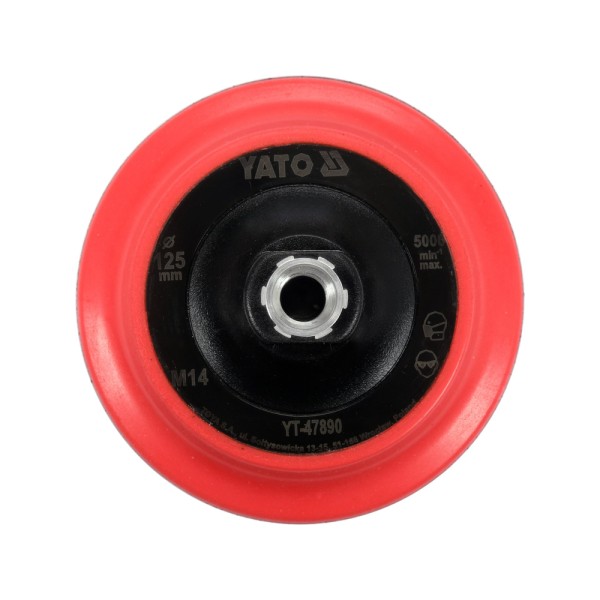 UCHWYT MOCUJĄCY 125MM Z RZEPEM, M14 YT-47890