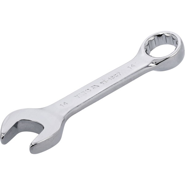 KLUCZ PŁASKO-OCZKOWY KRÓTKI 14 MM YT-4907