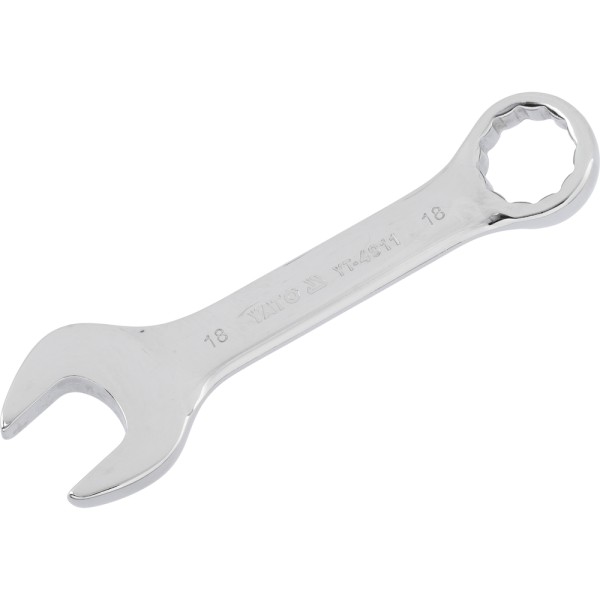 KLUCZ PŁASKO-OCZKOWY KRÓTKI 18 MM YT-4911