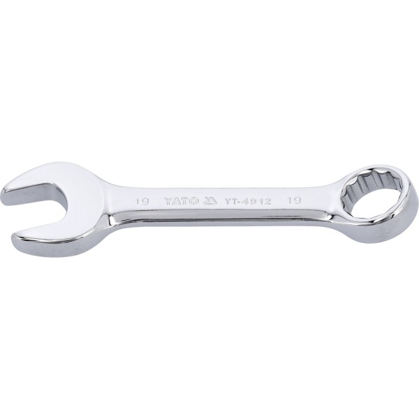 KLUCZ PŁASKO-OCZKOWY KRÓTKI 19 MM YT-4912