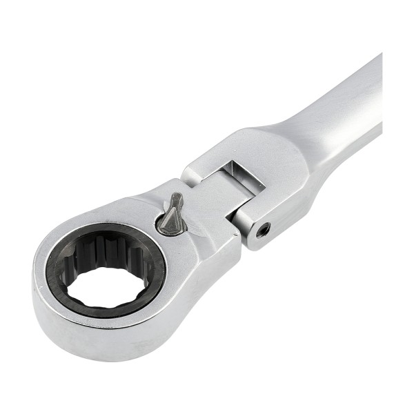 ZESTAW KLUCZY OCZKOWYCH, DŁUGICH Z GRZECHOTKĄ I PRZEGUBEM 8-19MM, 6 SZT. YT-50390