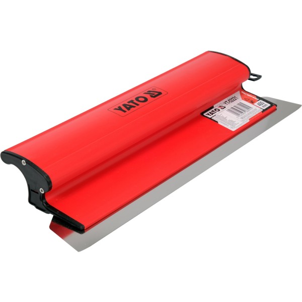 SZPACHLA, NÓŻ WYKOŃCZENIOWY PVC Z WYMIENNYM METALOWYM OSTRZEM DO GŁADZI GIPSOWYCH 400MM YT-52221