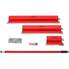 ZESTAW SZPACHLI, NOŻY PVC 5CZ DO GŁADZI W WALIZCE YT-52225