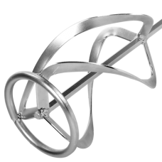 MIESZADŁO, MIESZALNIK OCYNKOWANY, SPIRALNY, POTRÓJNY, 135 X 600MM, Z GWINTEM M14 YT-55073