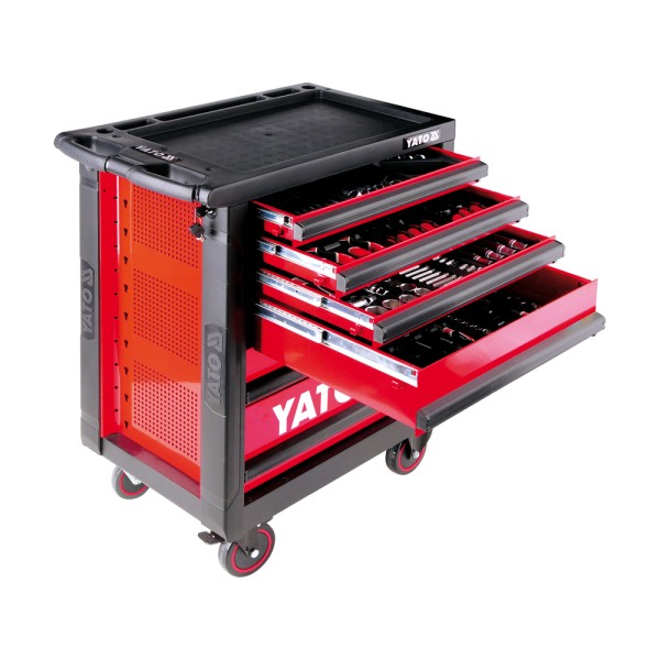 SZAFKA SERWISOWA ZE 177 NARZĘDZIAMI. YT-5530