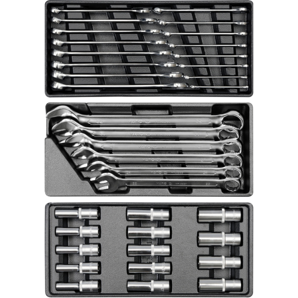 SZAFKA SERWISOWA ZE 177 NARZĘDZIAMI. YT-5530