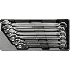 WKŁAD DO SZUFLADY KLUCZE PŁASKO-OCZKOWE 22- 32MM 6CZ. YT-5532