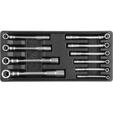 WKŁAD DO SZUFLADY KLUCZE FAJKOWE 10CZ. YT-55456