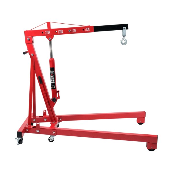 ŻURAW WARSZTATOWY 2000KG, ZAKRES PODNOSZENIA 25-2240MM, DŁUGOŚĆ 1800MM, SZEROKOŚĆ 1040MM, WYSOKOŚĆ 1568MM. YT-55557