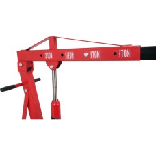 ŻURAW WARSZTATOWY 2000KG, ZAKRES PODNOSZENIA 25-2240MM, DŁUGOŚĆ 1800MM, SZEROKOŚĆ 1040MM, WYSOKOŚĆ 1568MM. YT-55557