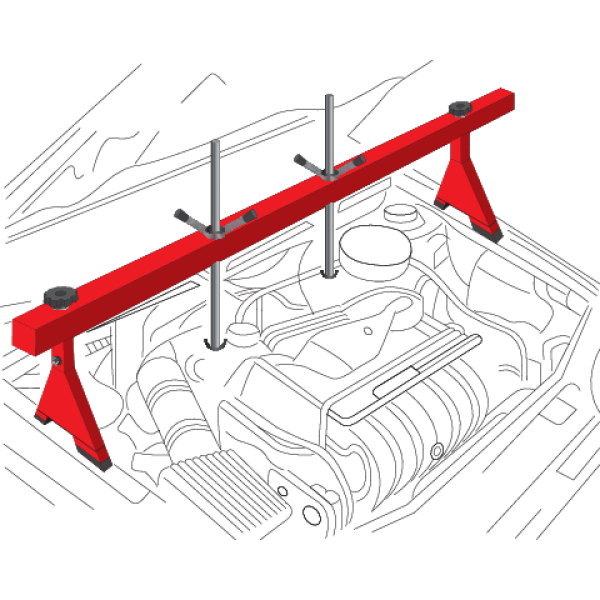 BELKA DO PODWIESZANIA SILNIKA UDŹWIG 500KG YT-55568