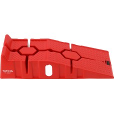 ZESTAW NAJAZDÓW SAMOCHODOWYCH 2 SZTUKI NOŚNOŚĆ 3T CZERWONE YT-55671