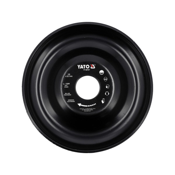 TARCZA TARNIK WYPUKŁA DO DREWNA 125MM YT-59157